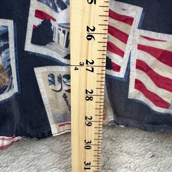 Vintage COTTON TRADERS SPORT Men's USA PATRIOTIC shirt XXL - Picture 5 of 15